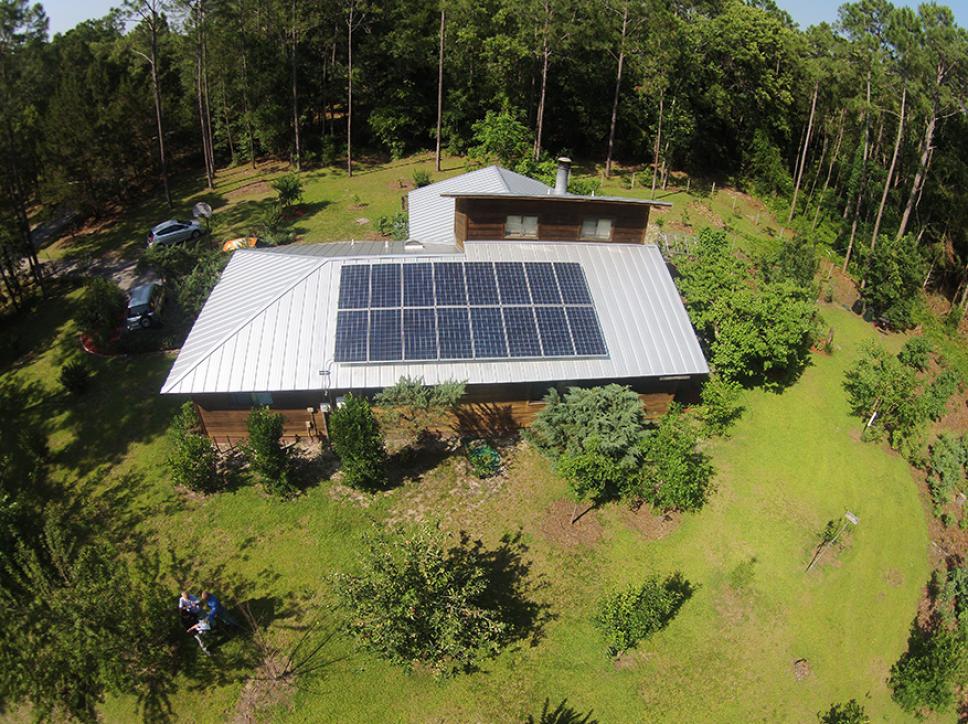 Solar on home Alachua County